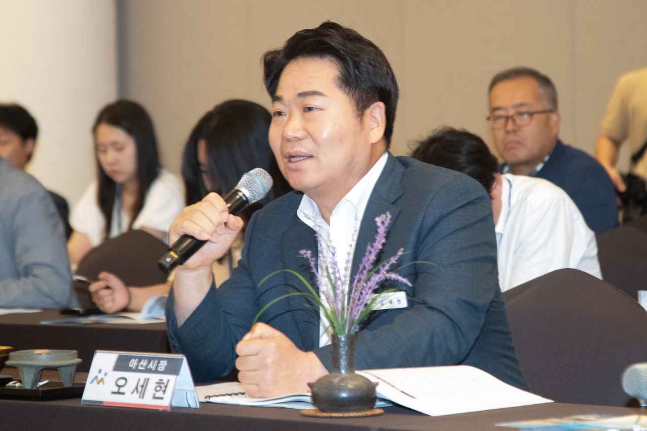오세현 아산시장, ‘지역화폐 주유소 사용 제한 완화·도비 지원 확대’ 제안 관련사진