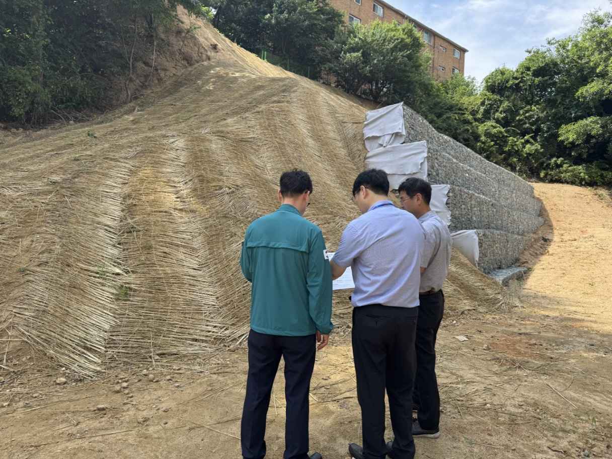 아산시, 여름철 자연재해위험개선지구 등 공사 현장 점검 실시
