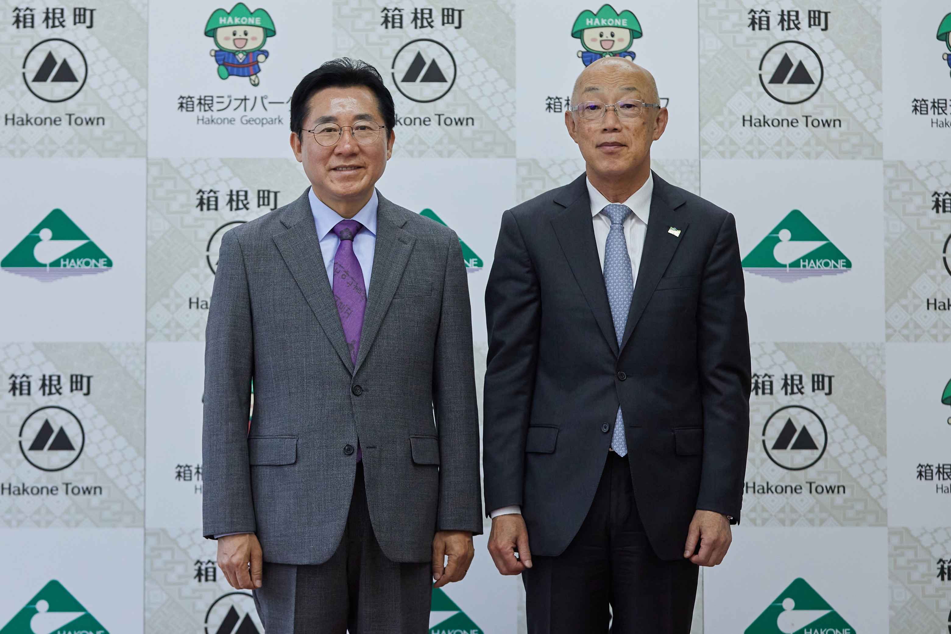 박경귀 아산시장, 일본 하코네정 카츠마타 히로유키 정장 만나 우호 협력 제안 관련사진