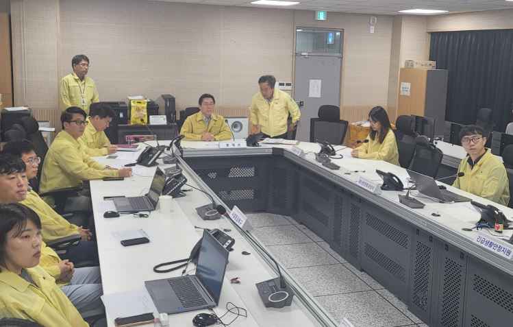 박경귀 아산시장, 재난안전대책본부 찾아 “호우 대비 철저‘ 강조 관련사진