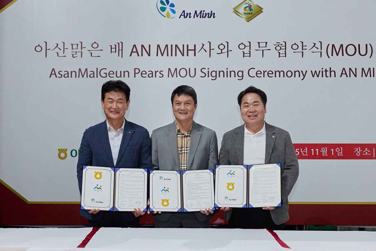 아산배, 동남아 시장 수출 공략…‘K-Pear’ 글로벌 브랜드 도약
