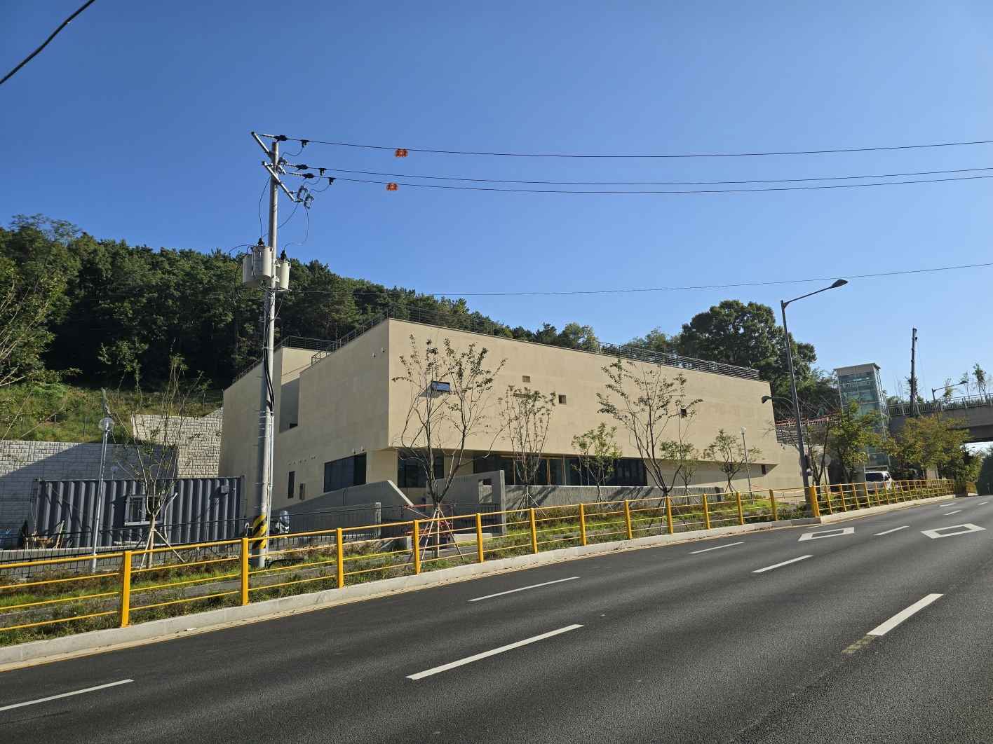 아산용화생활체육관 전경