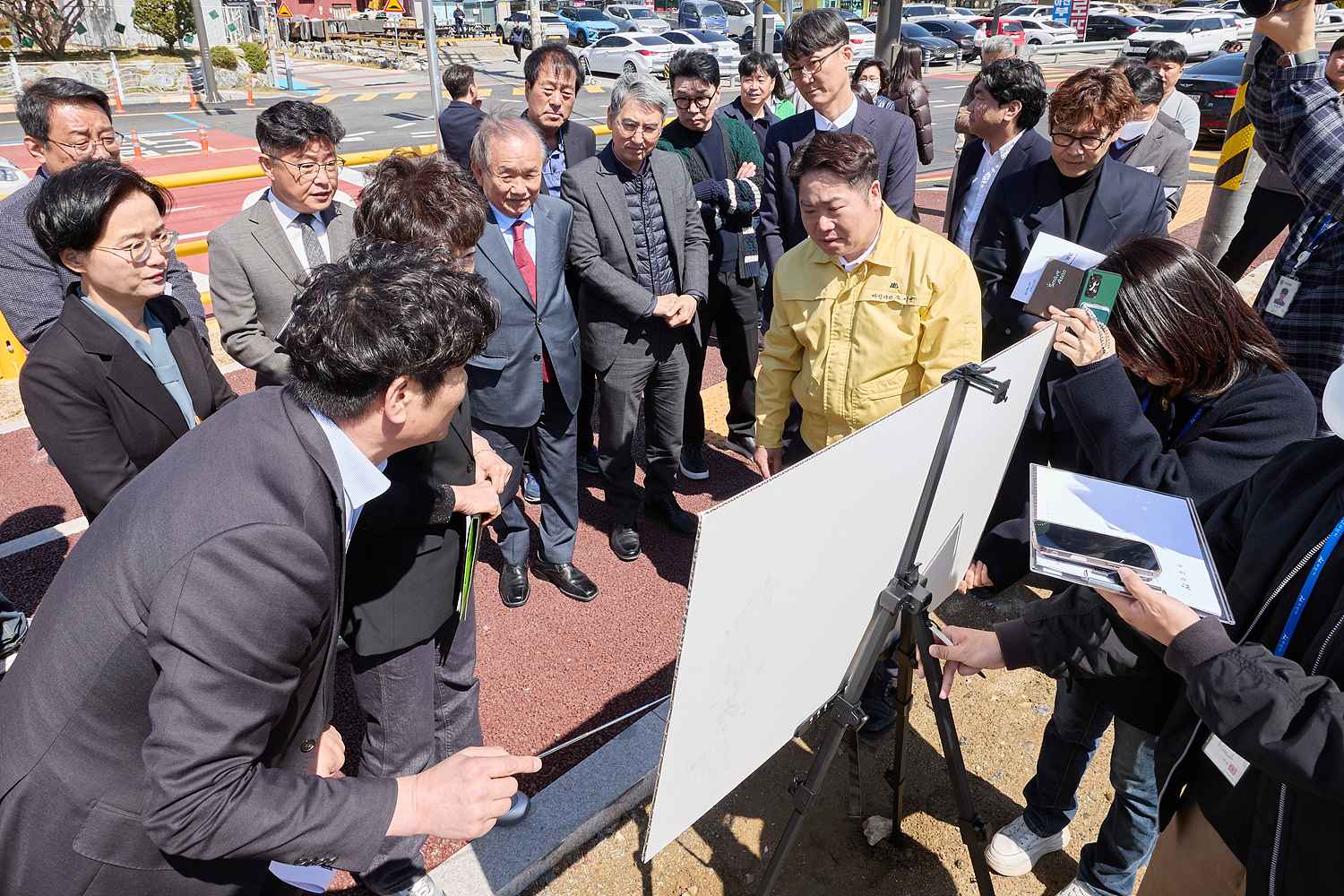 2026.04.07.탕정7초,  탕정고 설립 예정지 현장방문