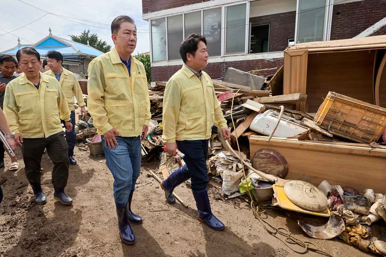 아산시, ‘특별재난지역’ 지정 위해 전방위 활동 관련사진