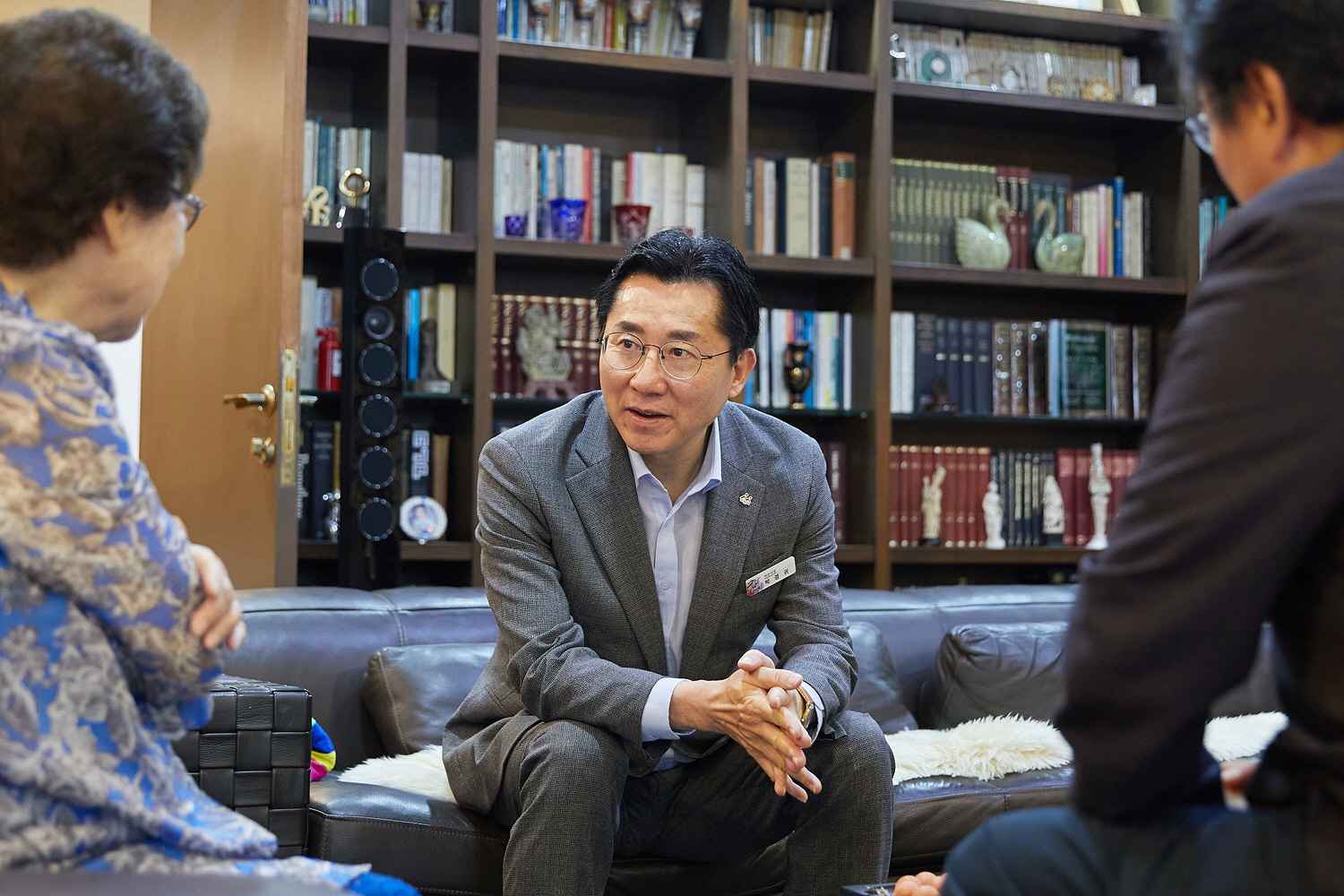 박경귀 아산시장 ‘이어령 창조관’ 구상에 유족들 “환영” 관련사진