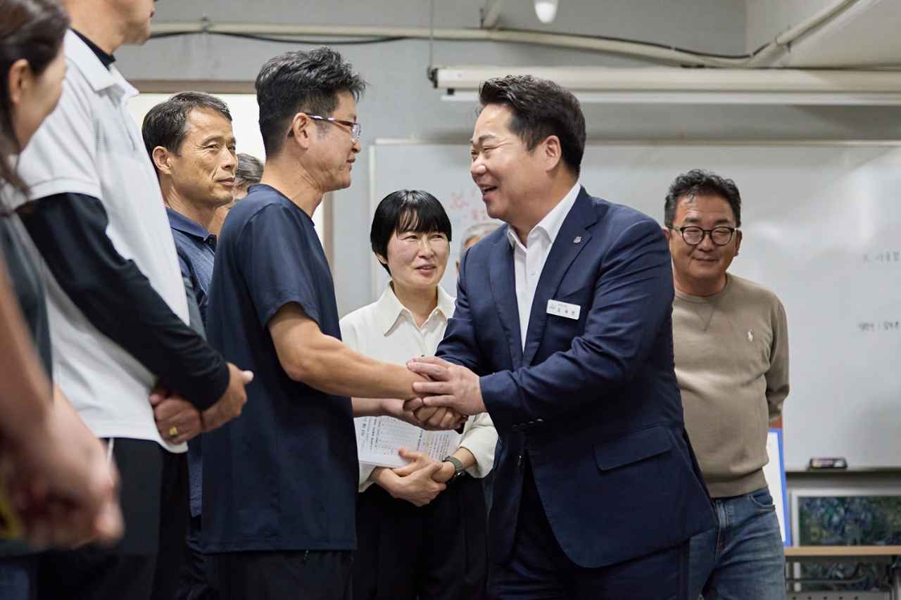 오세현 아산시장, 추석 명절 앞두고 현장 근무자 격려 관련사진