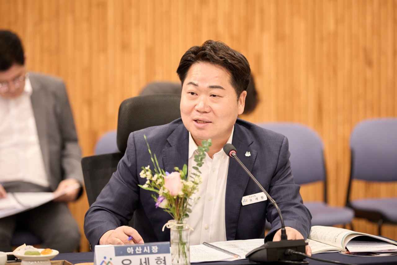 오세현 아산시장 “국가하천 의무 준설, 하상변동 특별조사 필요”  관련사진