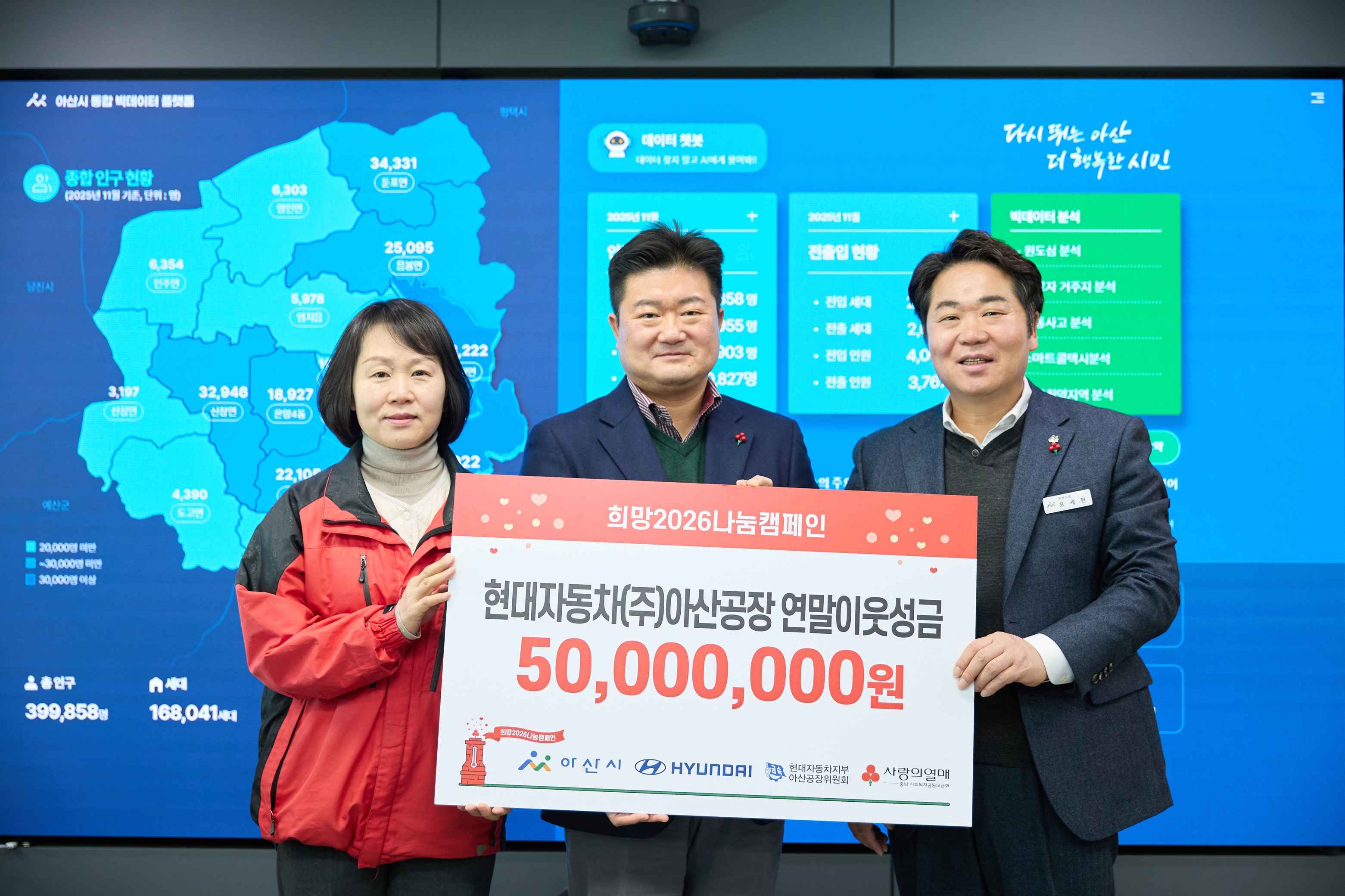 2025.12.30.현대자동차(주) 아산공장 희망2026 나눔캠페인 성금 전달식