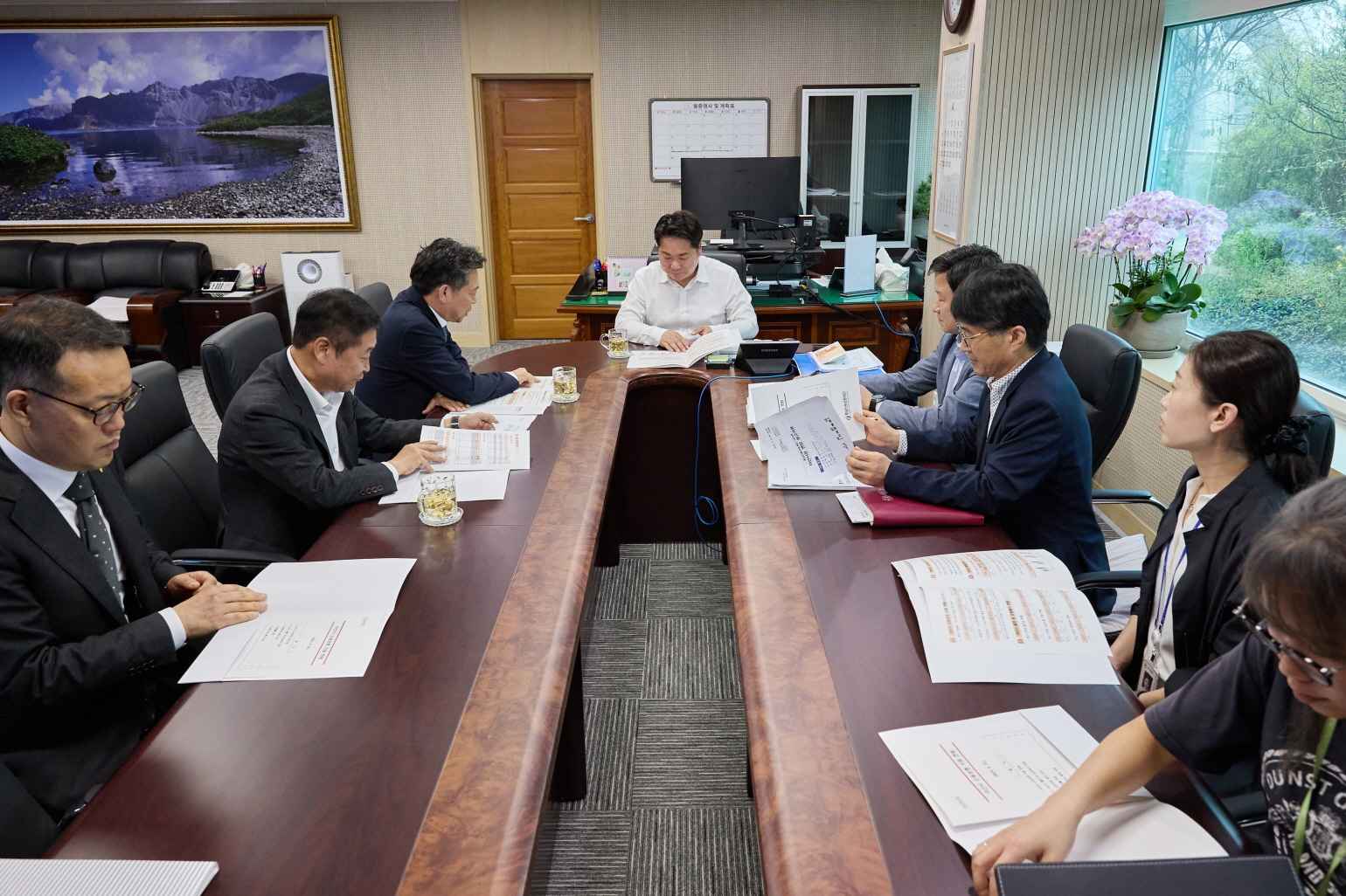 오세현 아산시장, '비상민생경제' 본격 시동...지역경제 살리기 총력